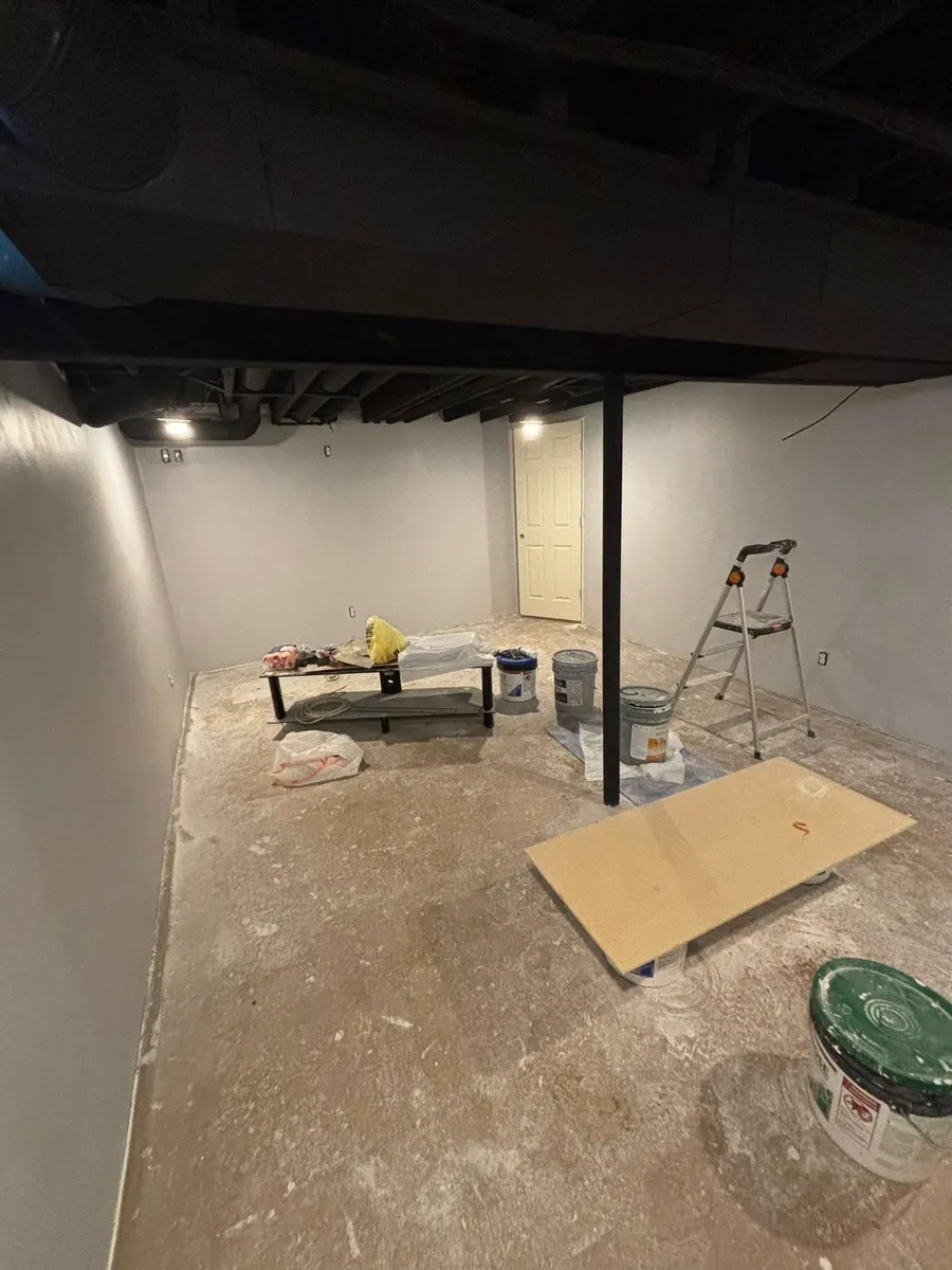 Basement renovation (photo 3 of 4)