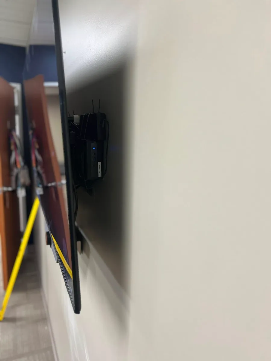 TV mount with cable management (photo 1 of 1)